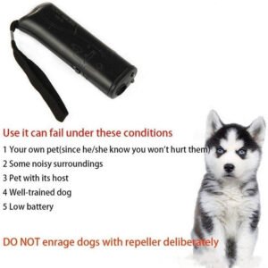 Ultrasonic Handheld Bark Stopper Dog Repeller