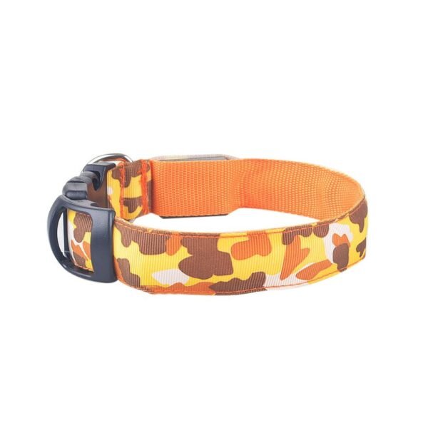 Nylon LED Dog Collar