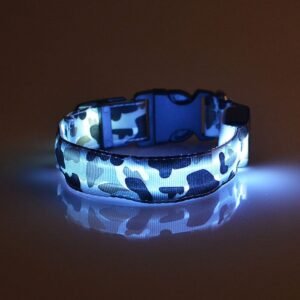 Nylon LED Dog Collar